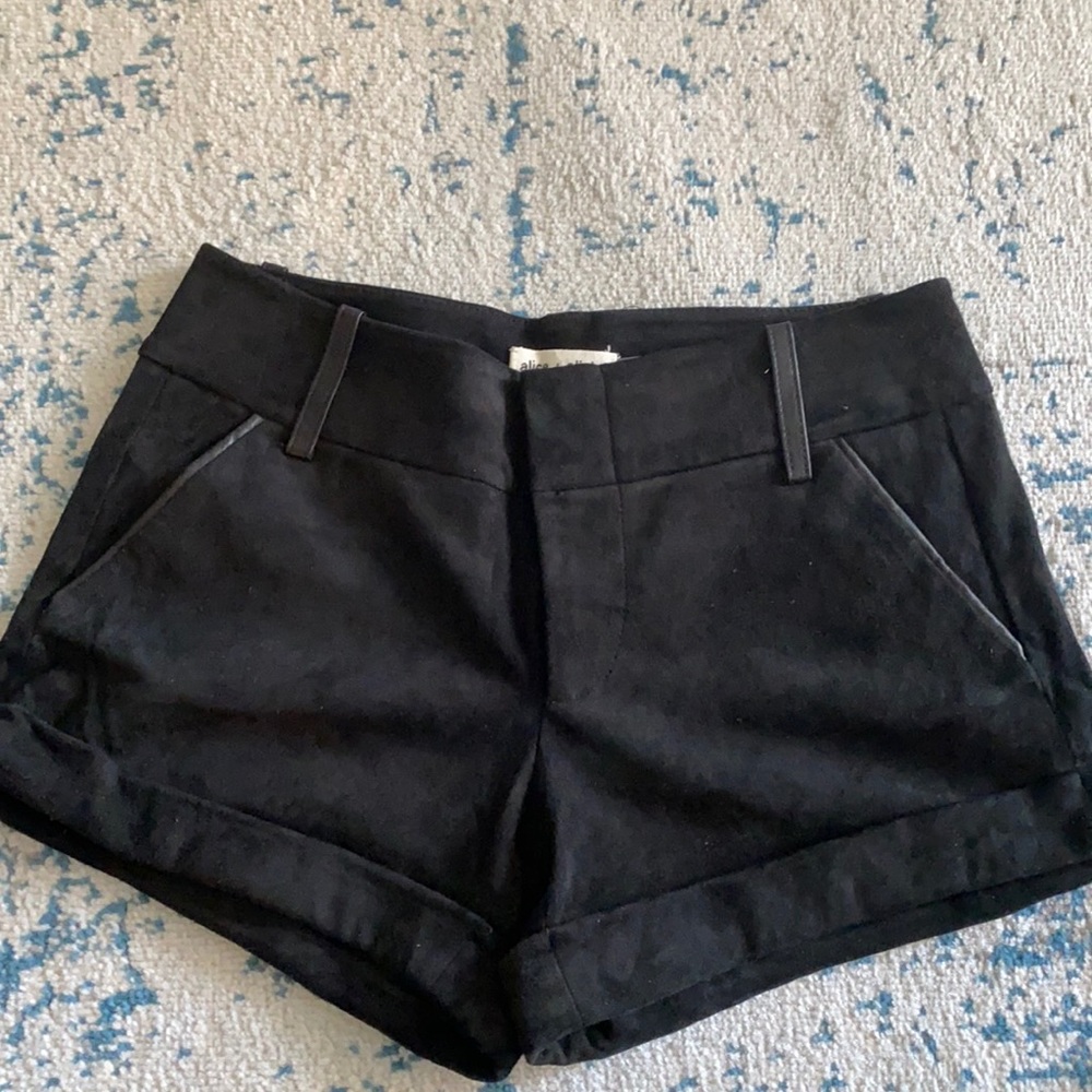 Suede Shorts - Alice and Olivia
